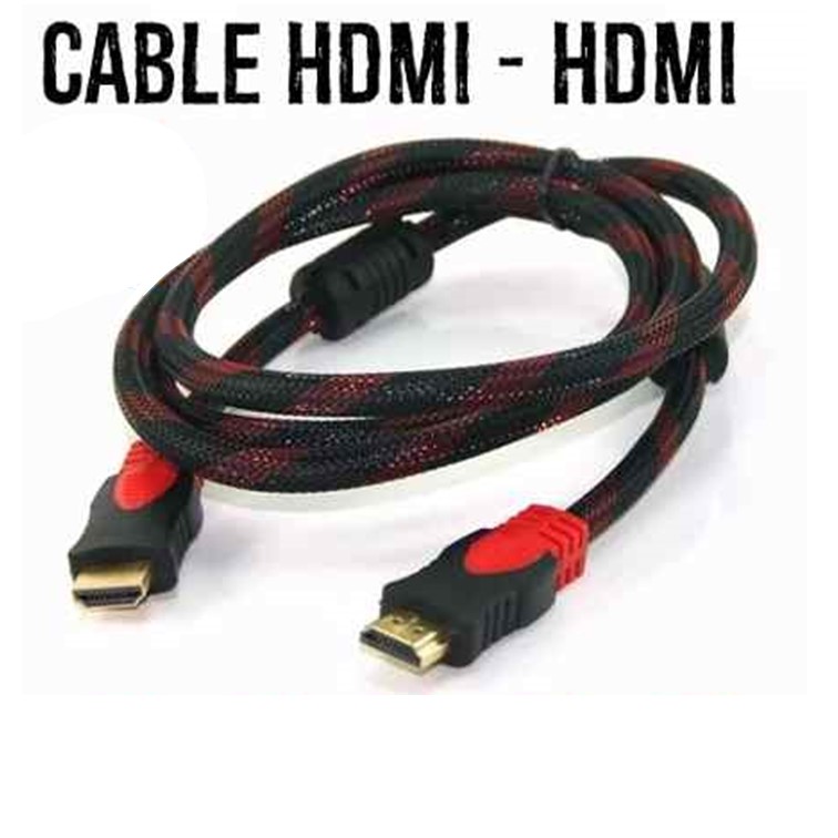 CABLE HDMI A HDMI MALLADO 5MT